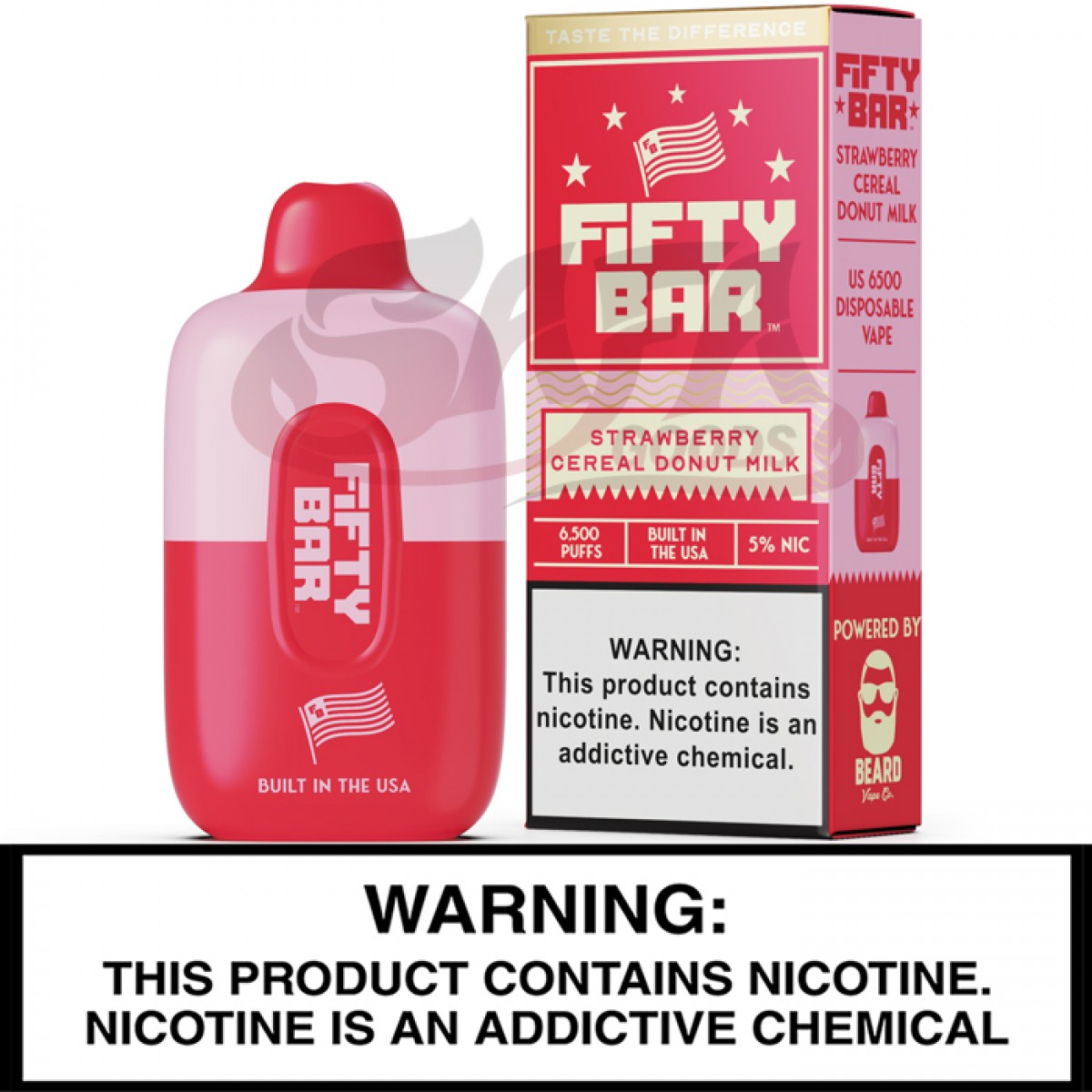 Fifty Bar - 6,500 Puff Disposable Vapes [10PC]